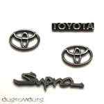 Toyota Supra emblems