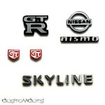 Nissan Skyline emblems