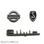 Nissan Silvia S14 emblems